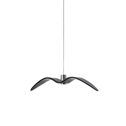 Hanglamp LED Vogeldesign Resin Aluminium Wit Zwart 3000K 4000K 6000K Woonkamer Pendellamp Minimalistisch Organisch Plafondlamp