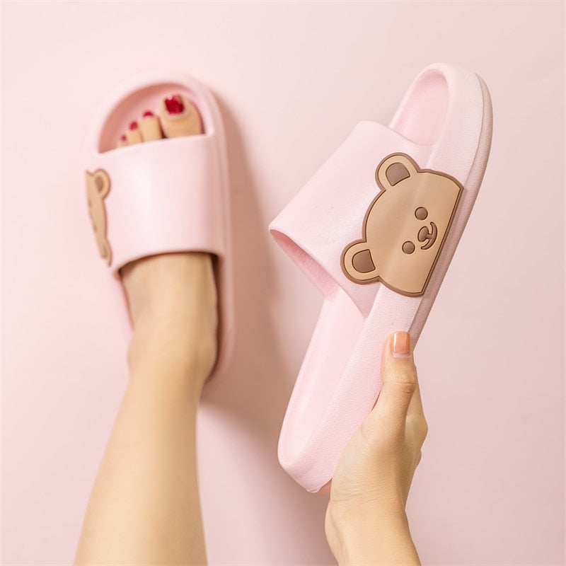 Orthopedische Instappers Ultra Zachte Teddy Pantoffels