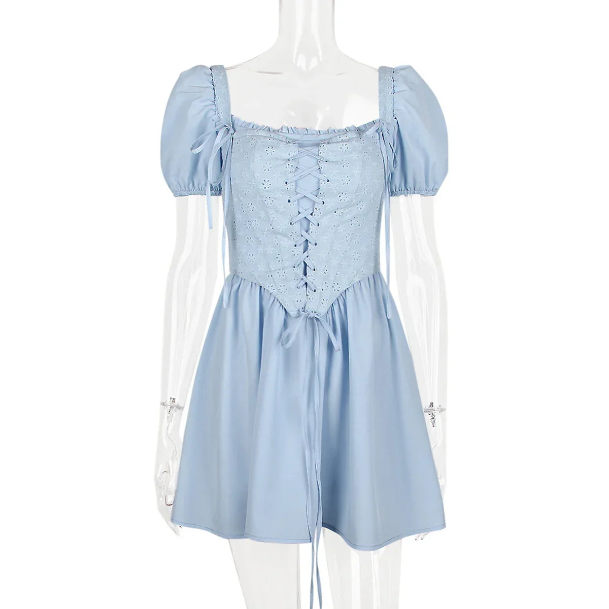 Mini Jurk Set voor Vrouw met Broek