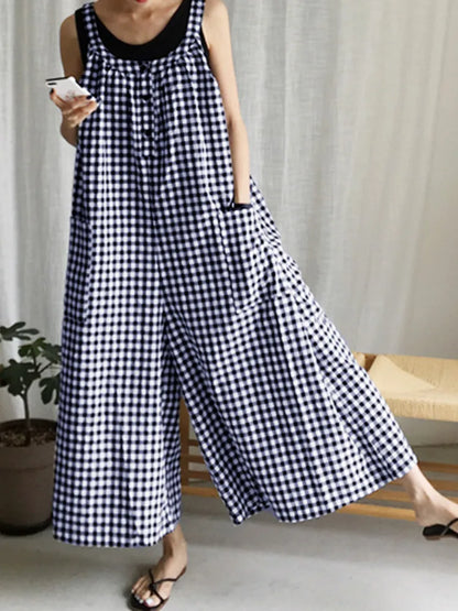 Zomer Jumpsuit Vrouwelijk Losse Pasvorm - StudioMarella