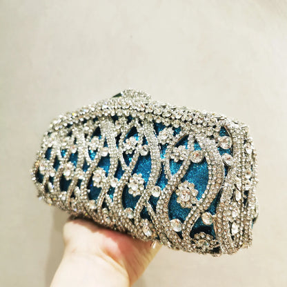 Blauwe Clutch Hemelsblauw Luxe Design
