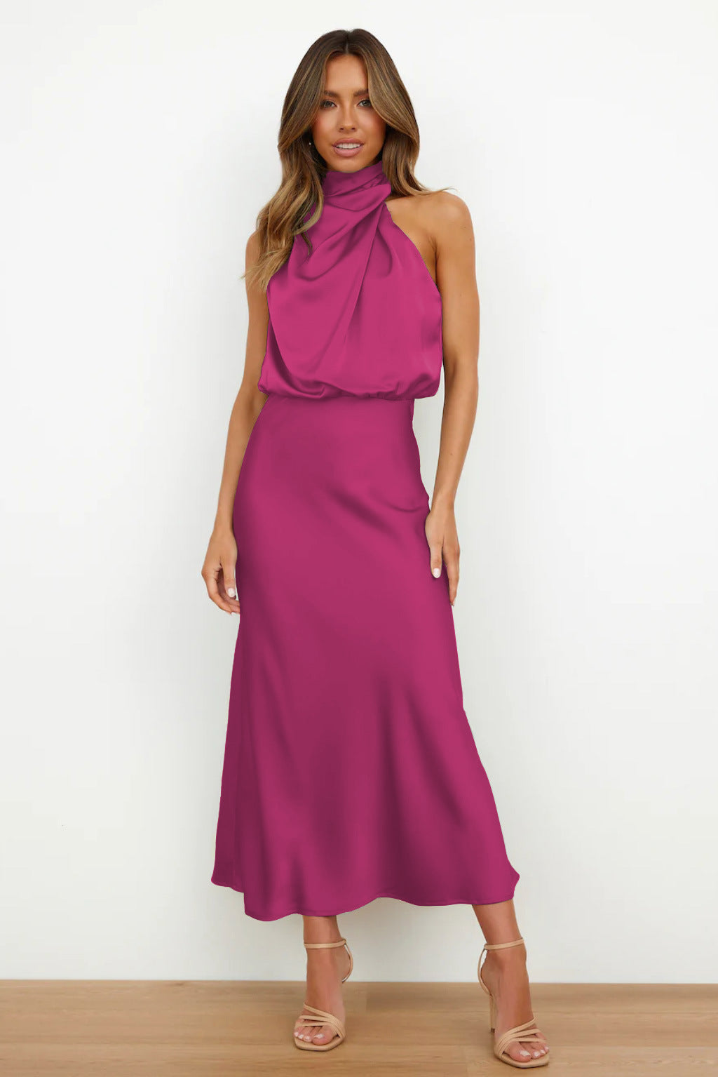 Zomerse Maxi Jurk voor Vrouw Elegante Lange Jurk