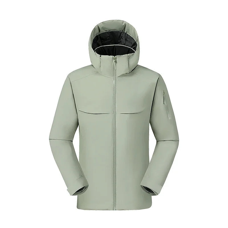 Softshell Jas met Kap voor Heren