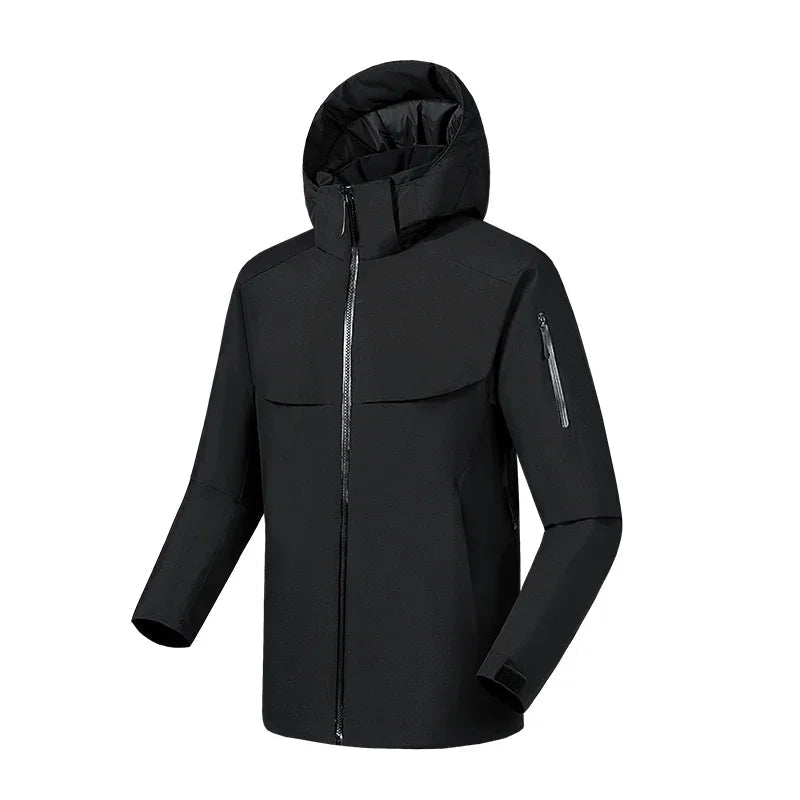 Softshell Jas met Kap voor Heren