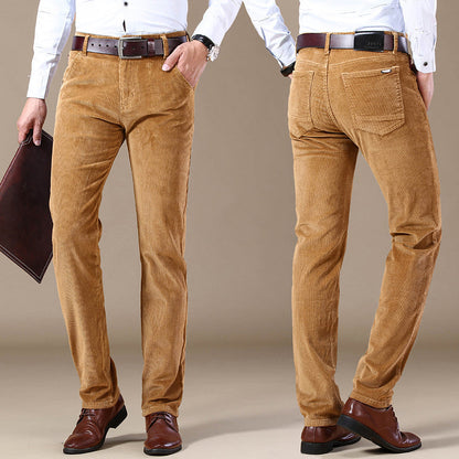 Corduroy Broek Klassiek voor Mannen