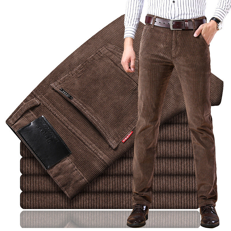 Velluto Broek Klassiek met Ribbelstructuur