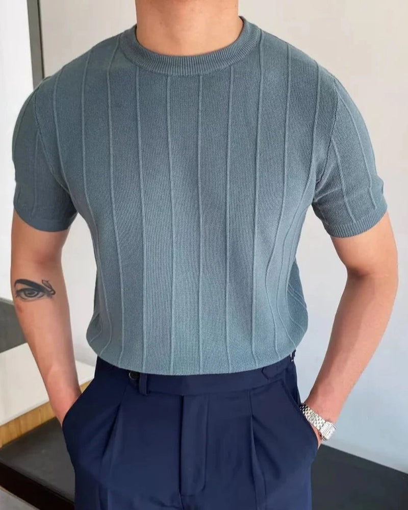 Casual T-shirt voor Mannen Sebastian - StudioMarella