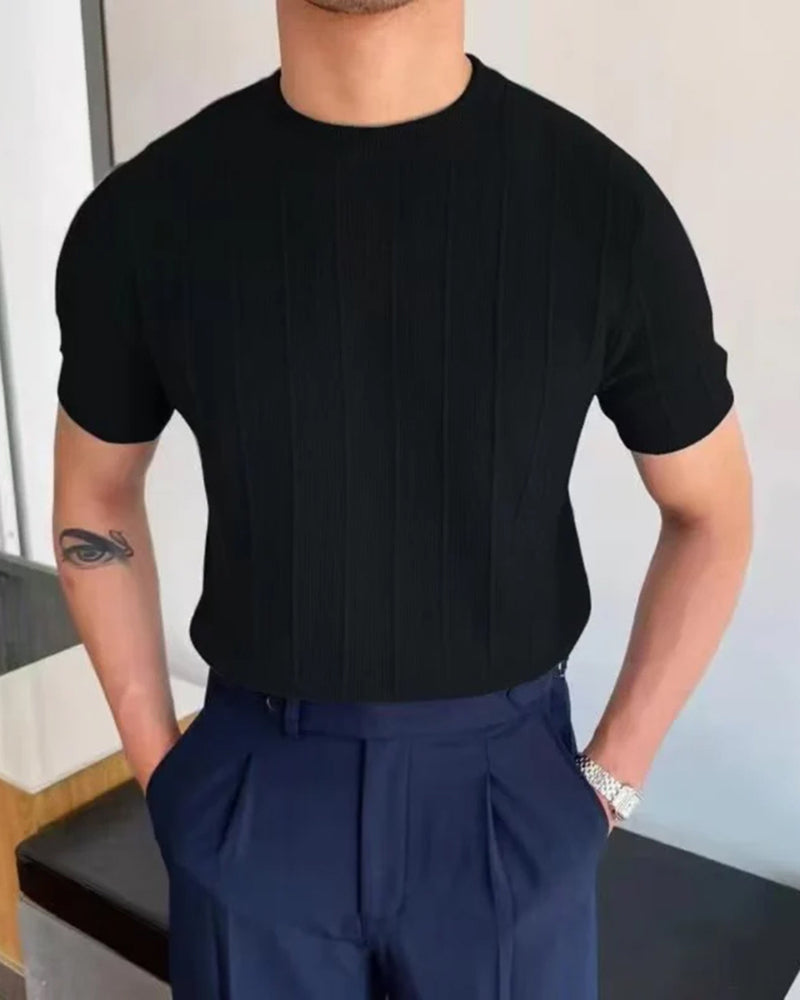 Casual T-shirt voor Mannen Sebastian