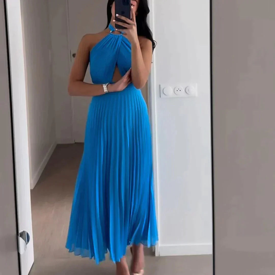 Elegante Avondjurk Blauw voor Vrouw Formal Jurk - StudioMarella