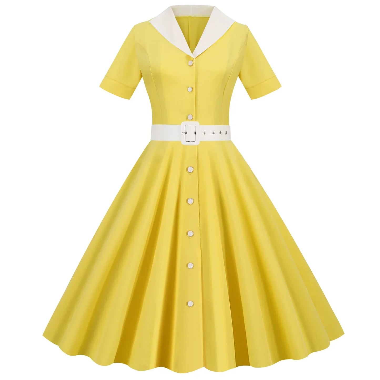 V-Hals Zomerjurk Elegante Lange Jurk voor Vrouw