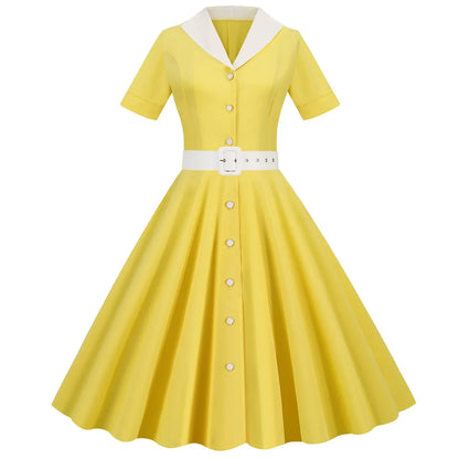 V-Hals Zomerjurk Elegante Lange Jurk voor Vrouw