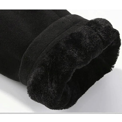 Heren Trenchcoat Gevoerd met Capuchon - Wolmix Imitatiebont
