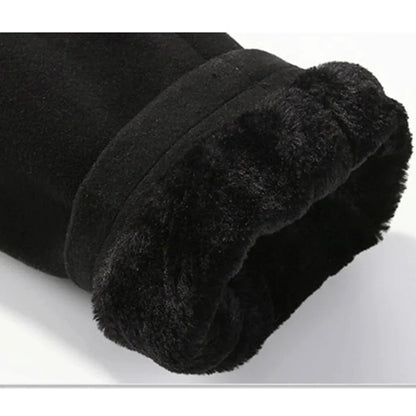 Heren Trenchcoat Gevoerd met Capuchon en Imitatiebont