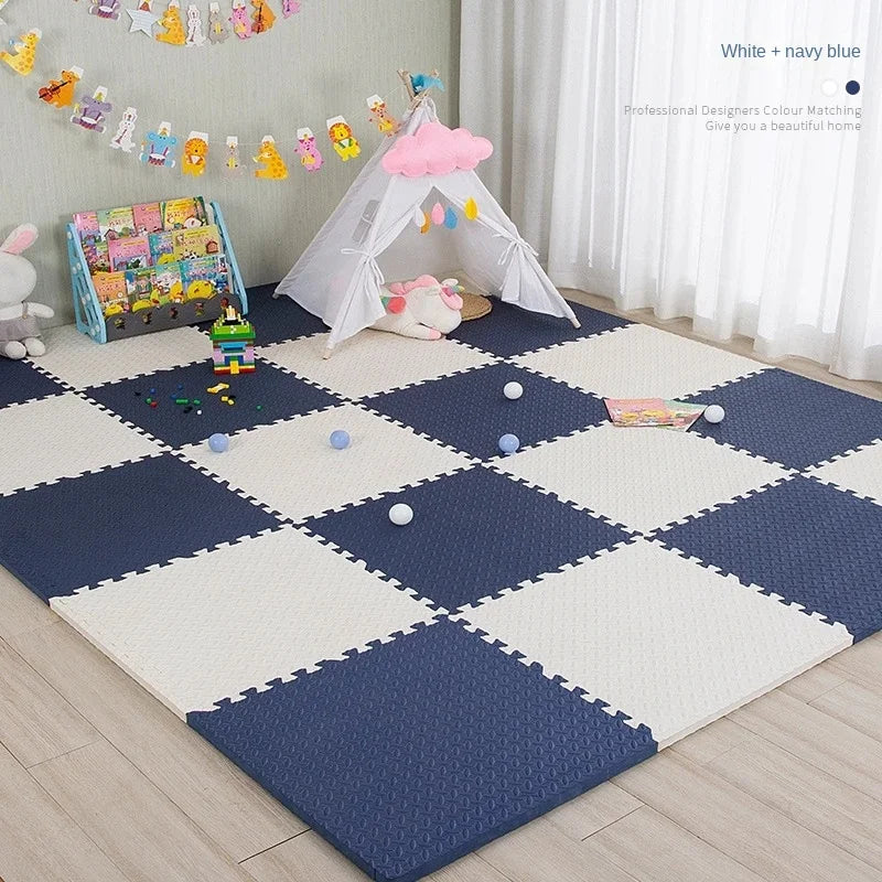 Puzzelmat Baby EVA Foam Vloertegels 30x30cm Antislip Speelmat Kinderen Kruipmat Zachte Speelvloer Babykamer Speelkamer