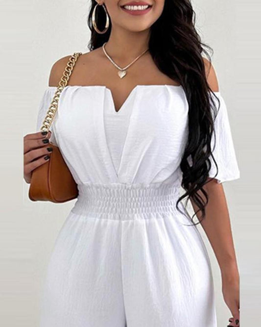Jumpsuit Zonder Schouders Vrouwelijke Zomerjurk - StudioMarella