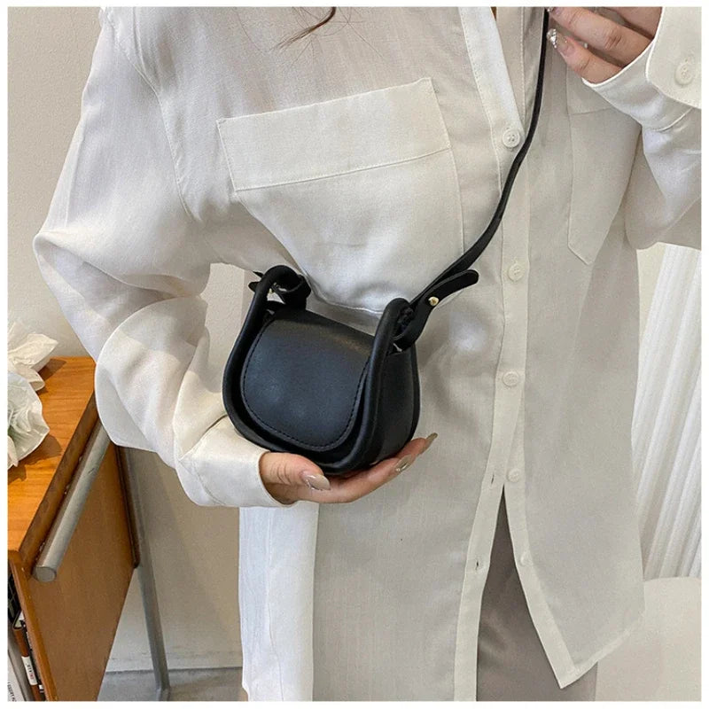 Mini Crossbody Tas Leer Chic Elegant Design