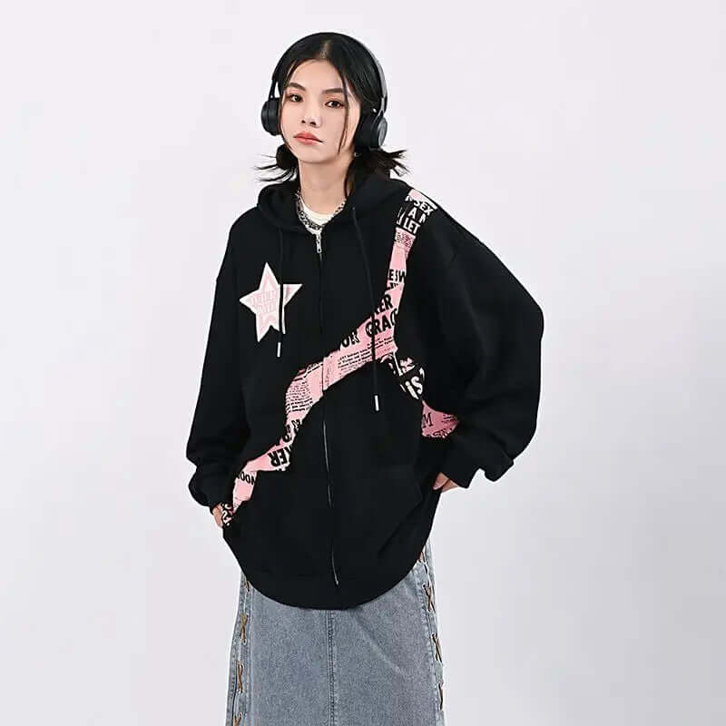 Dames Hoodie Oversized Comfortabel Met Leuke Prints