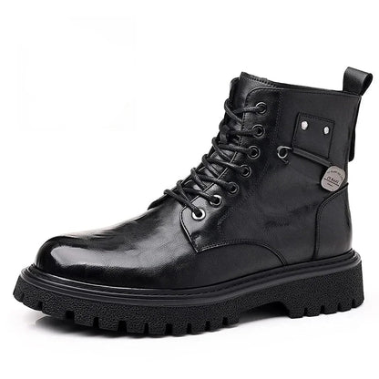 Herenboots Waterdicht Robuust met Vetersluiting Outdoor