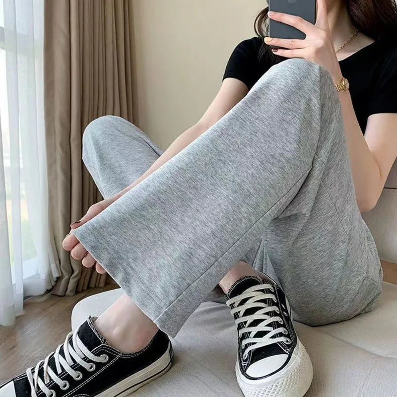 Wijde Joggers voor Vrouw Comfortabel Zacht