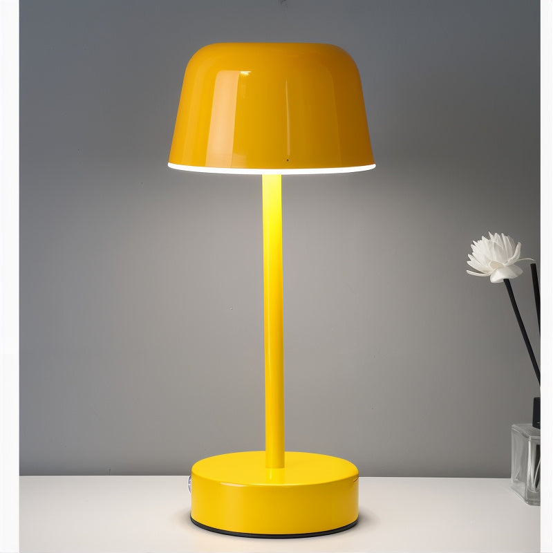 Draadloze Oplaadbare LED Tafellamp met Touch Bediening – Aluminium – Dimbaar – 4-8 Uur Gebruiksduur