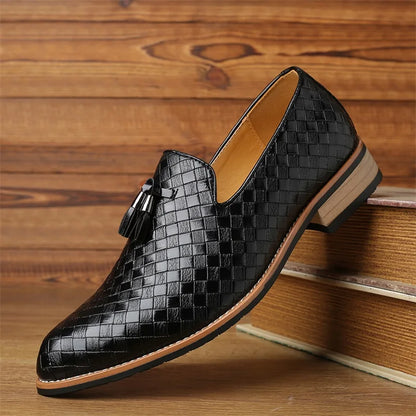 Stijlvolle Heren Schoenen Italiaanse Stijl