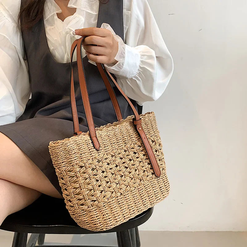 Strandtas Handgemaakt Boho Stijl Zomer Tas