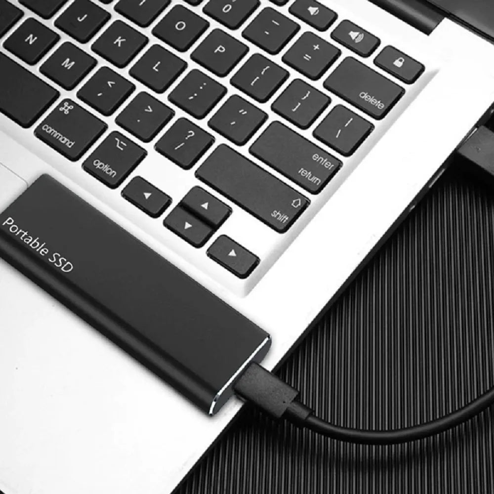 Externe SSD Harde Schijf 4TB USB-C Ultradun Draagbaar Opslagstation voor Laptop PC