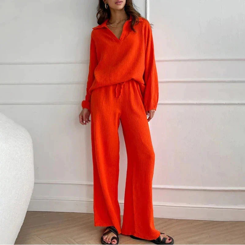 Elegante Lucia Stijl Tweedelige Set voor Dames