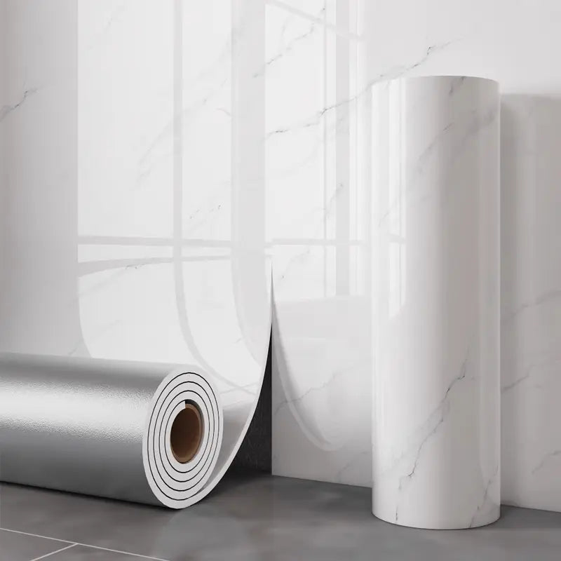 Zelfklevende Marmerlook Folie PVC 40x300cm Mat Keuken Werkblad Meubels Wanden Waterbestendig Krasbestendig Decoratiefolie Plakfolie