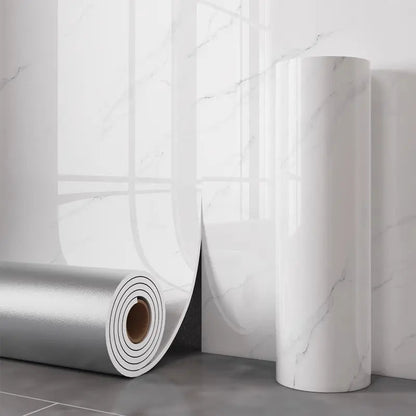 Zelfklevende Marmerlook Folie PVC 40x300cm Mat Keuken Werkblad Meubels Wanden Waterbestendig Krasbestendig Decoratiefolie Plakfolie