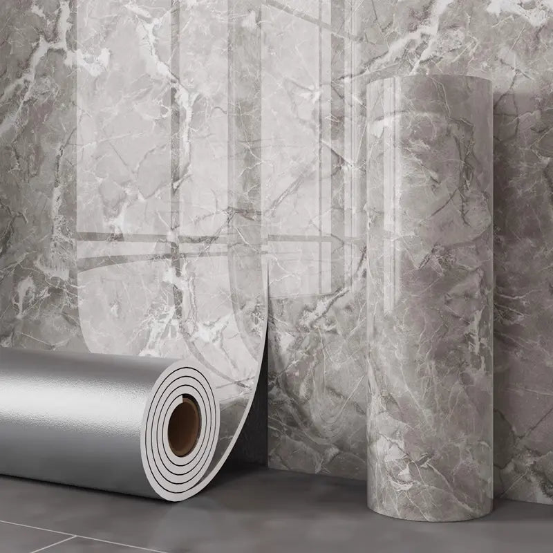 Zelfklevende Marmerlook Folie PVC 40x300cm Mat Keuken Werkblad Meubels Wanden Waterbestendig Krasbestendig Decoratiefolie Plakfolie