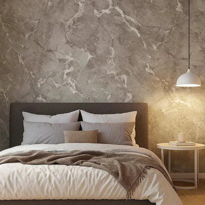 Zelfklevende Marmerlook Folie PVC 40x300cm Mat Keuken Werkblad Meubels Wanden Waterbestendig Krasbestendig Decoratiefolie Plakfolie