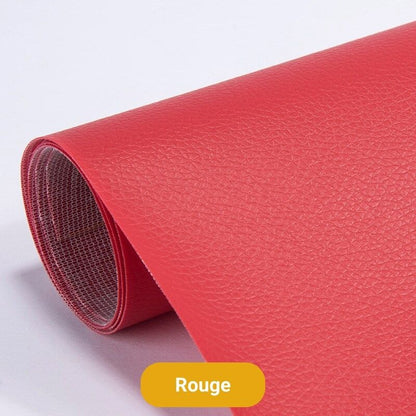 Zelfklevende Leerreparatie Patch 50x138cm Voor Meubels Auto Bank Stoel Bescherming Herstel Kunstleer