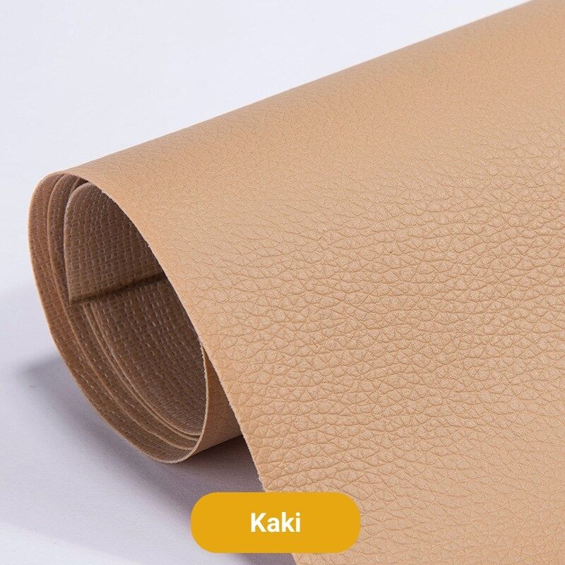 Zelfklevende Leerreparatie Patch 50x138cm Voor Meubels Auto Bank Stoel Bescherming Herstel Kunstleer