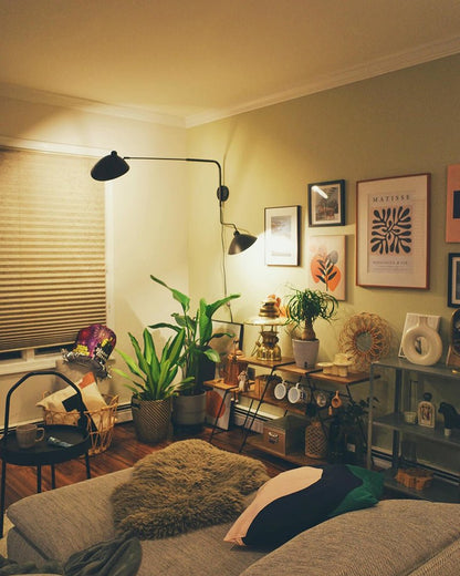 Wandlamp met Verstelbare Gelenkarm Zwart Modern Design voor Woonkamer Werkkamer Flur