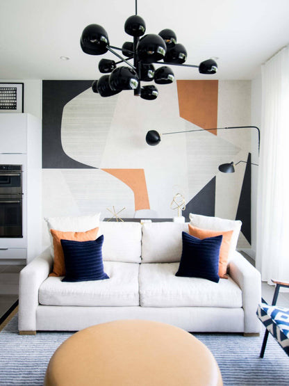 Wandlamp met Verstelbare Gelenkarm Zwart Modern Design voor Woonkamer Werkkamer Flur