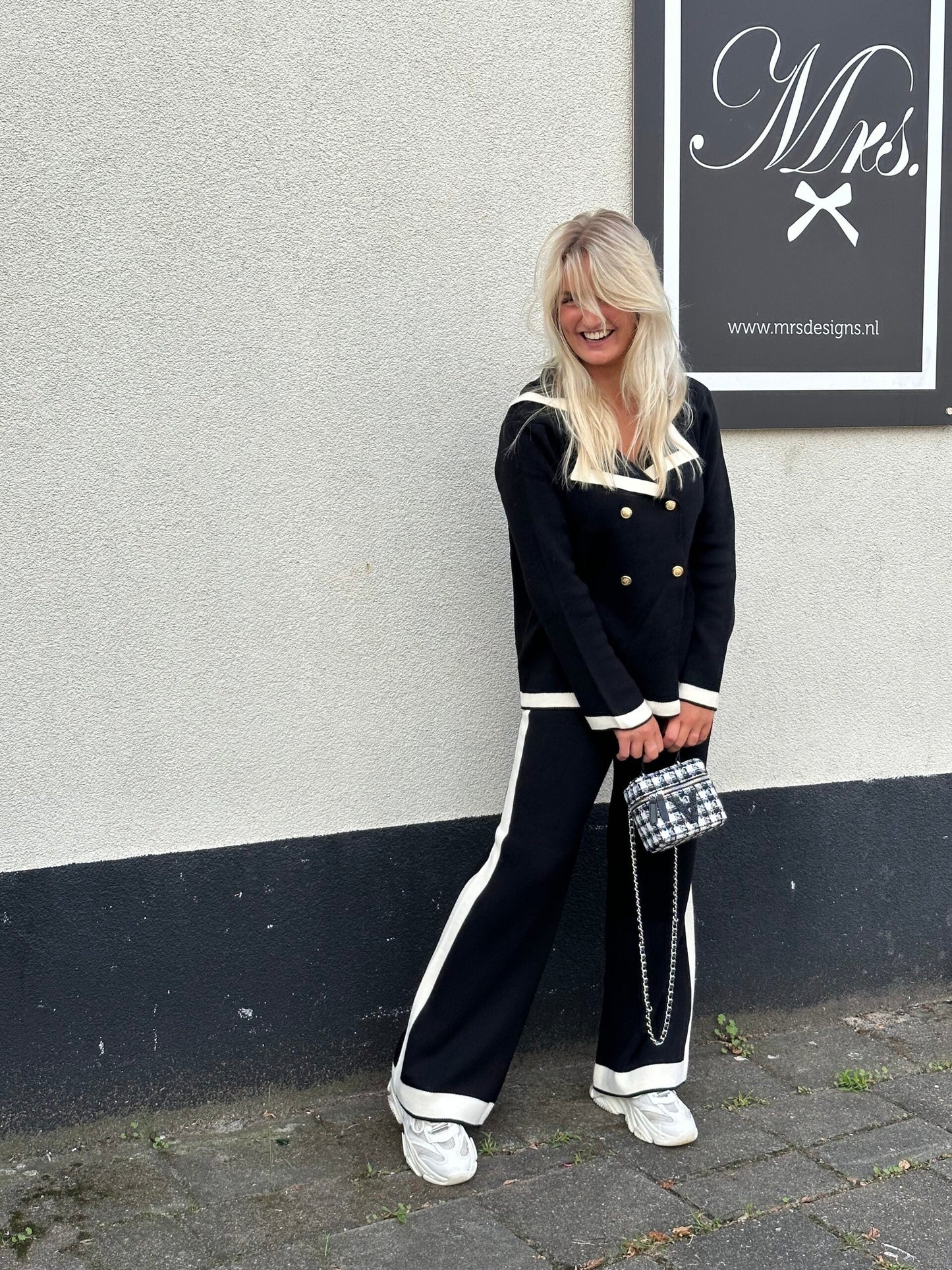 Dames Set Warme Stof Elegante Pasvorm