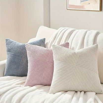 Sansoti Corduroy Kussenhoezen (Set van 2) – Zacht, Luxe & Tijdloos voor Bank en Bed