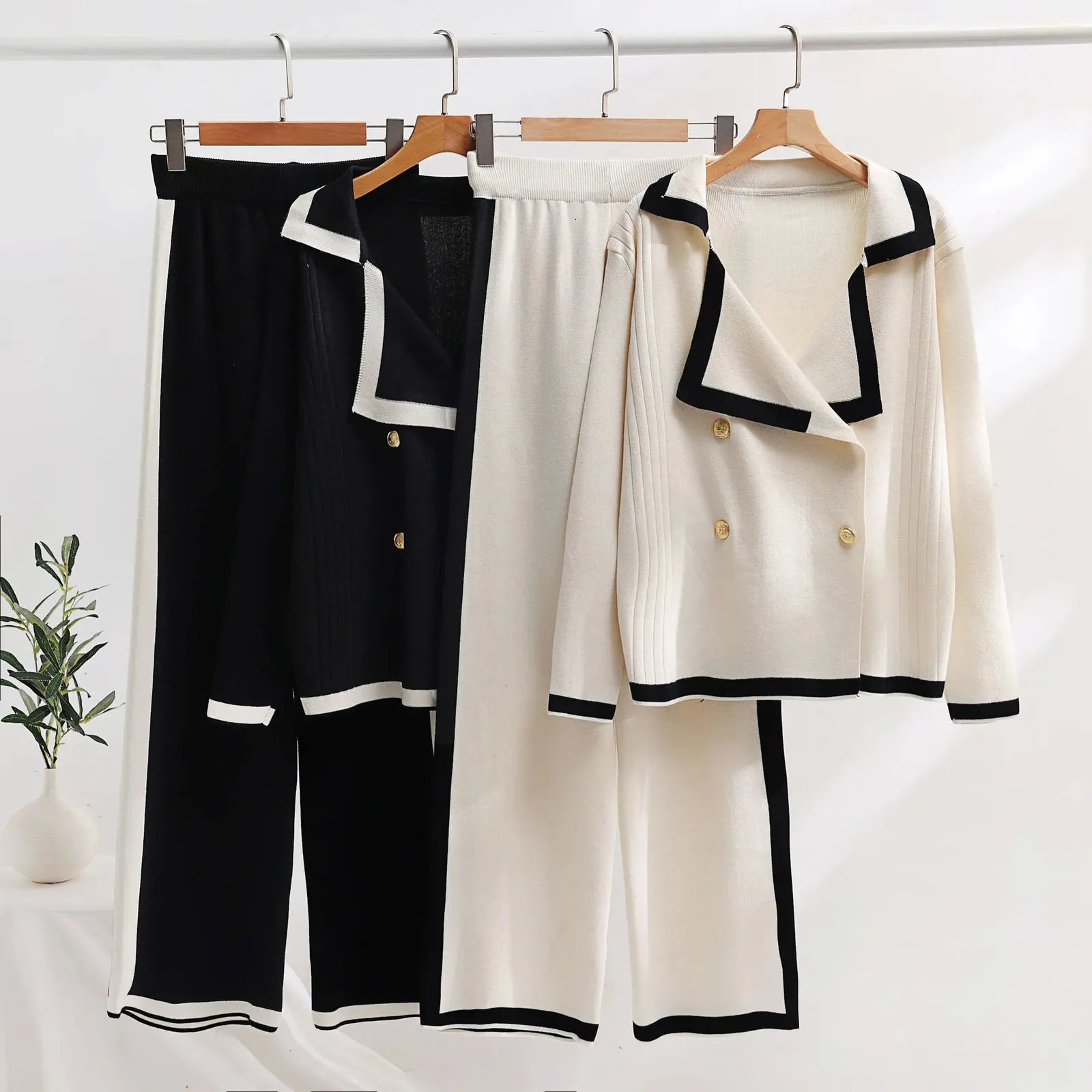 Dames Set Warme Stof Elegante Pasvorm - StudioMarella