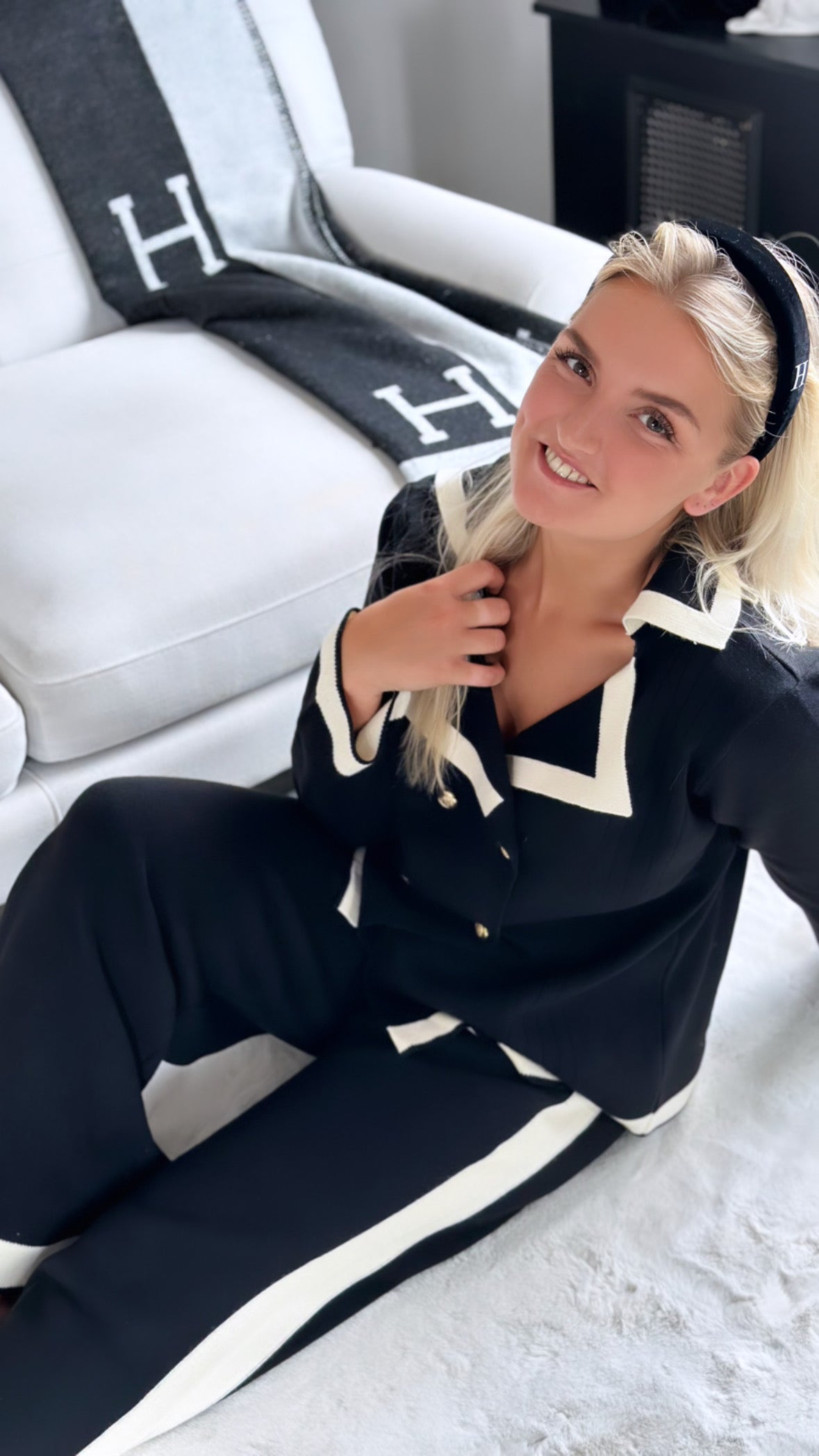 Dames Set Warme Stof Elegante Pasvorm