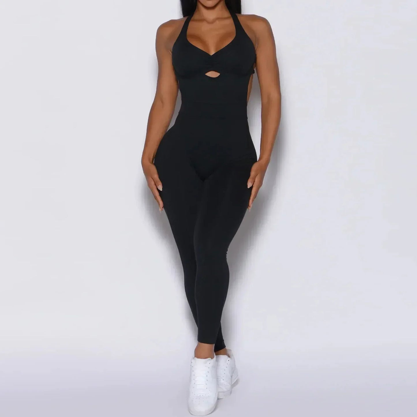 Dames Sportoverall Zonder Rug Comfortabel Sportoutfit