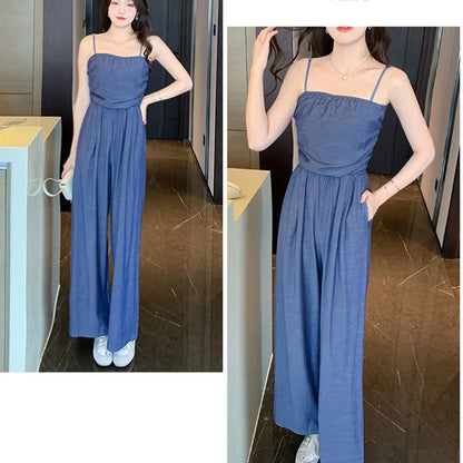 Zomerse Jumpsuit Vrouwelijk Kort Jurk