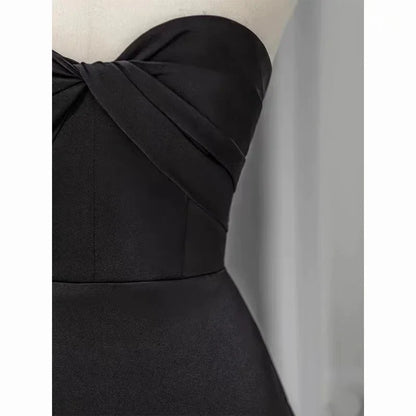 Zijden Maxi Jurk voor Vrouwen Elegante Avondjurk