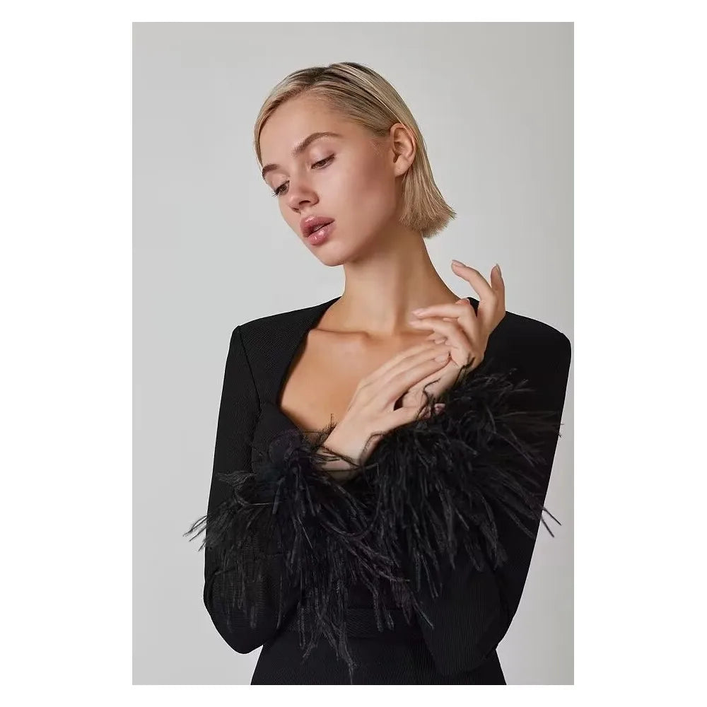 Sexy Mini-Jurk Bandage Stijl Voor Vrouwen