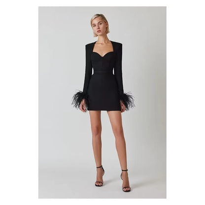 Sexy Mini-Jurk Bandage Stijl Voor Vrouwen