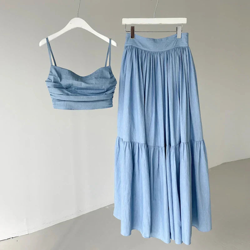 Tweedelige Set dameskleding elegante outfit