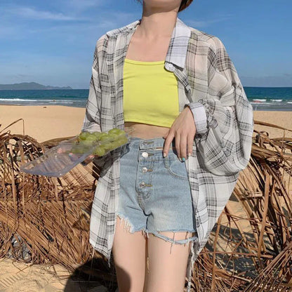 Vrouwelijke Zomer Blouse Luchtige Jurk