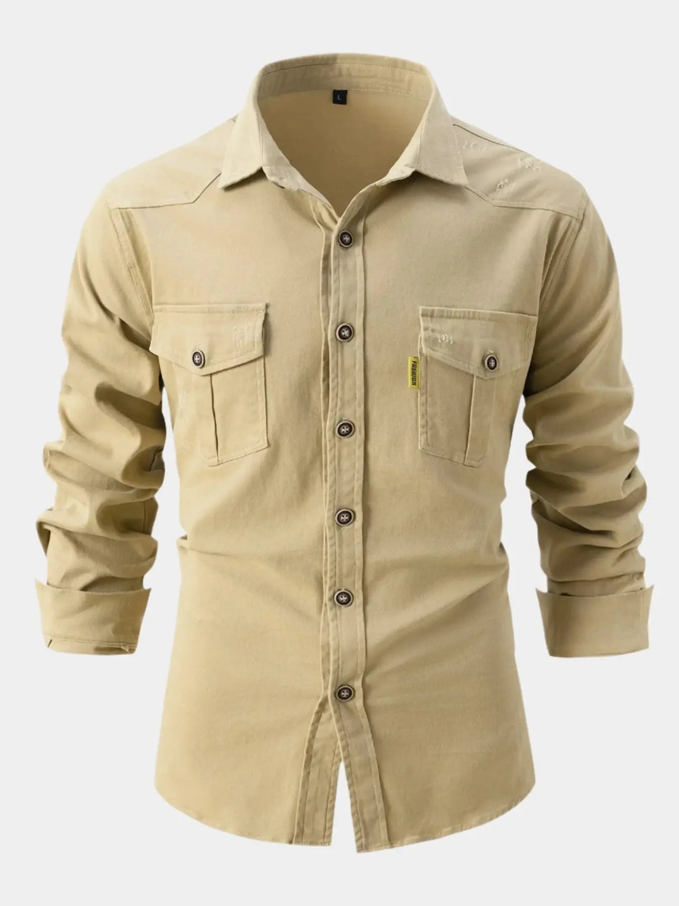 Stijlvolle Mannen Overhemd Moderne Design