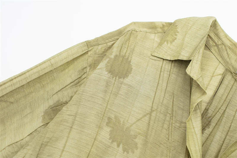 Zomerjurk Elegant Jacquard voor Dagelijkse Gelegenheden