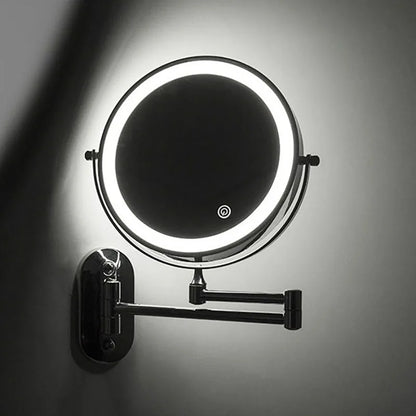 Verlichte LED Make-up Spiegel voor Badkamer & Make-up | Vergrotend & Oplaadbaar